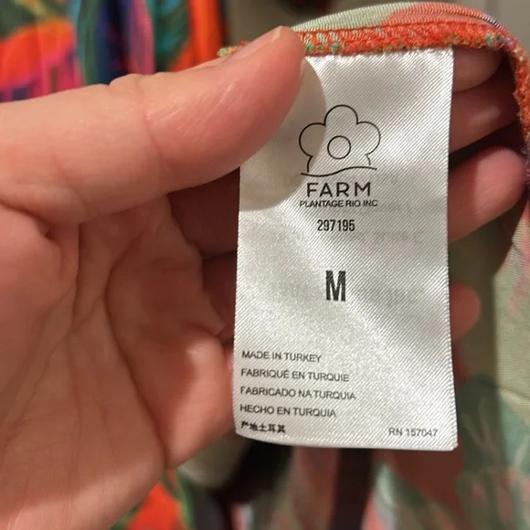 FARM Rio Multicolor Tropical Maxi Dress - Picture 4 of 5